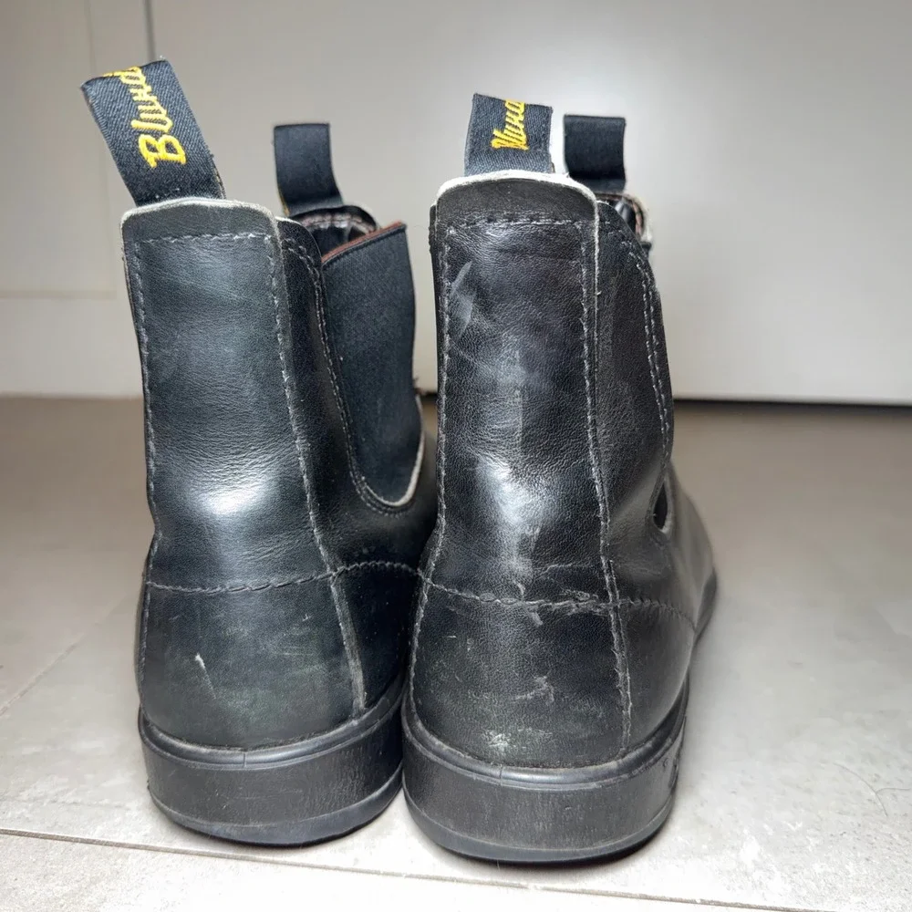 Blundstone‎ Originals Boots Mens 11 Black Leather Pull On Australian Gorpcore